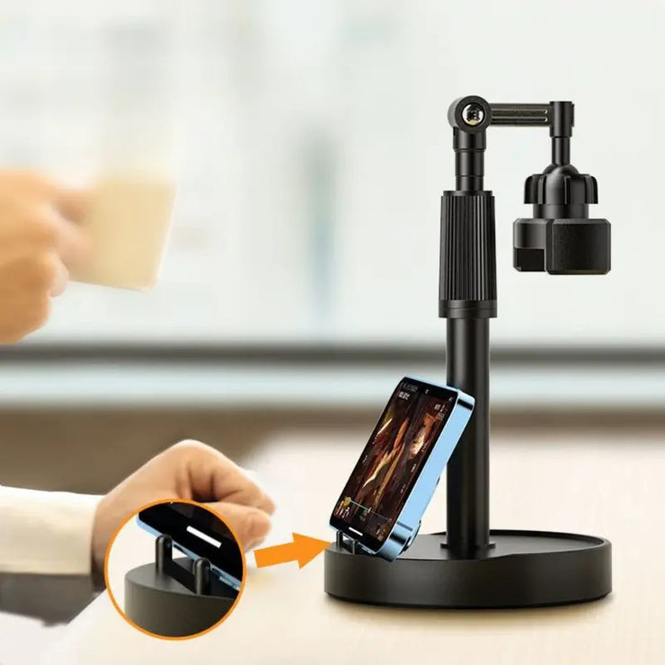 Multi-Angle Holder for iPhone, Android | Ideal for Office & Home Use
