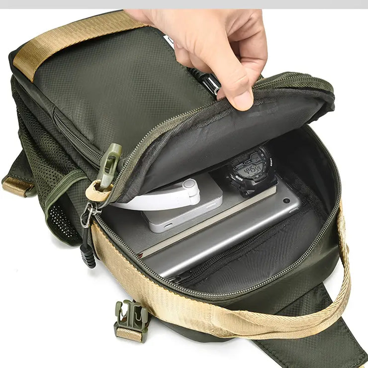 Unisex Fashion Anti-Theft Crossbody Bag - Oxford Material | Perfect for Travel & Everyday Use