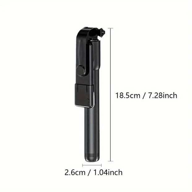 Wireless Cell Phone Selfie Stick Tripod, Bluetooth Remote Control, Phone Holder