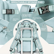 Nylon Travel Backpack, 40X20X25Cm, Carry-On Laptop Bag