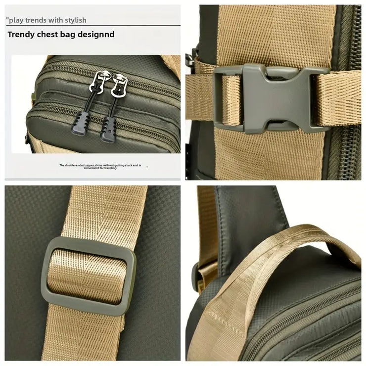 Unisex Fashion Anti-Theft Crossbody Bag - Oxford Material | Perfect for Travel & Everyday Use