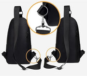 Urban Axis Anti-Theft Crossbody Sling Bag