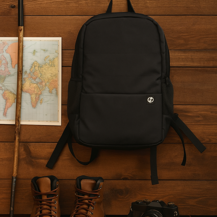 AeroGuard RainShell – Lightweight Tech Backpack with Rain Cover Included