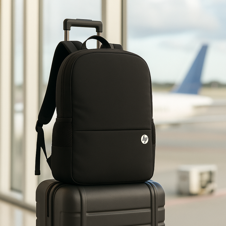 AeroGuard RainShell – Lightweight Tech Backpack with Rain Cover Included