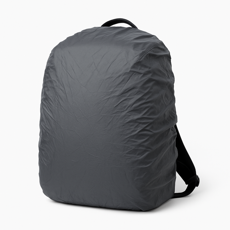 AeroGuard RainShell – Lightweight Tech Backpack with Rain Cover Included