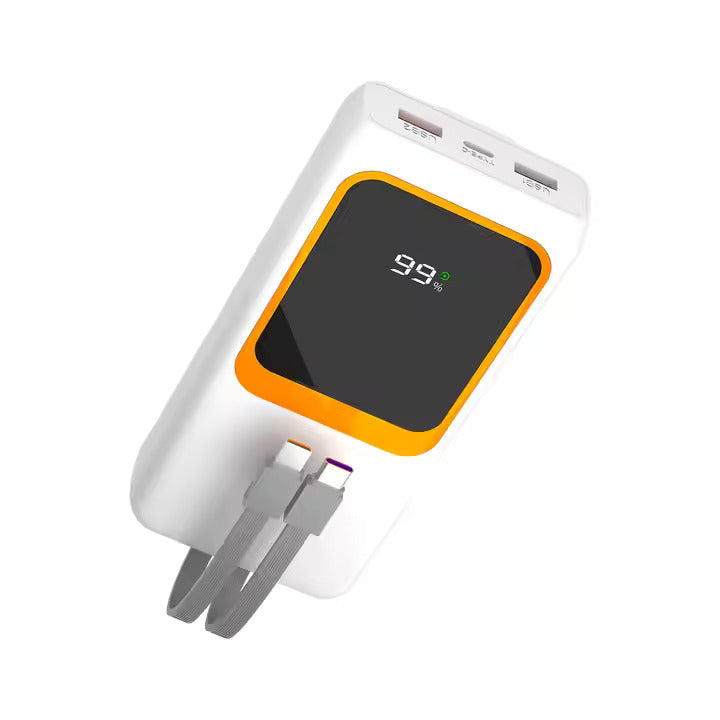 Power Bank 20000mAh Portable Car Battery 4 Output 3 Input High Capacity Backup Battery 22.5w