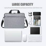 Office Notebook Sleeve Case Travel Computer Handbag Elegant Fashion Luxury (16 Inches)