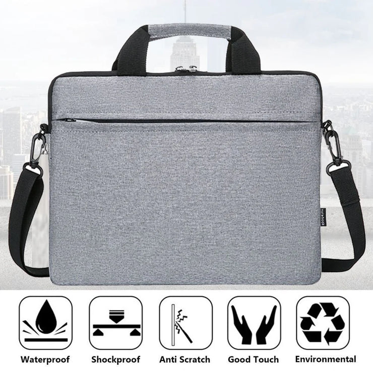 Office Notebook Sleeve Case Travel Computer Handbag Elegant Fashion Luxury (16 Inches)