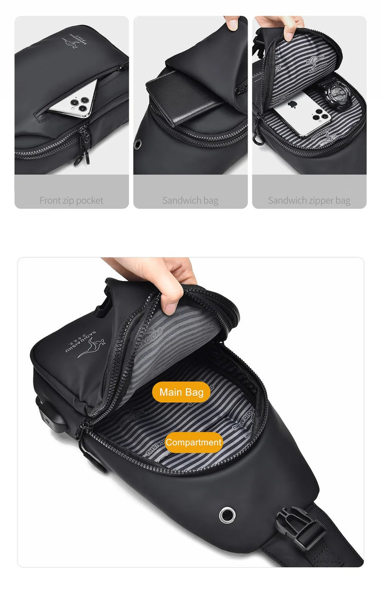 KANGAROO CROSS BODY BAG
