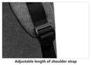 Men's Luxury Backpack with USB Charging Port (3pcs)