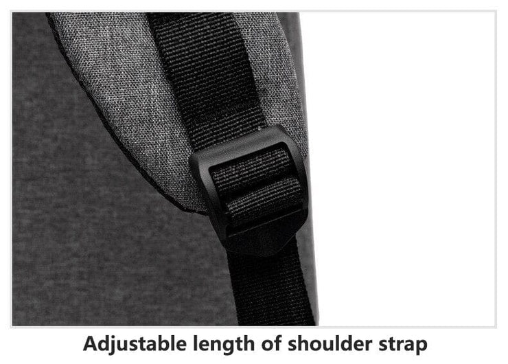 Men's Luxury Backpack with USB Charging Port (3pcs)