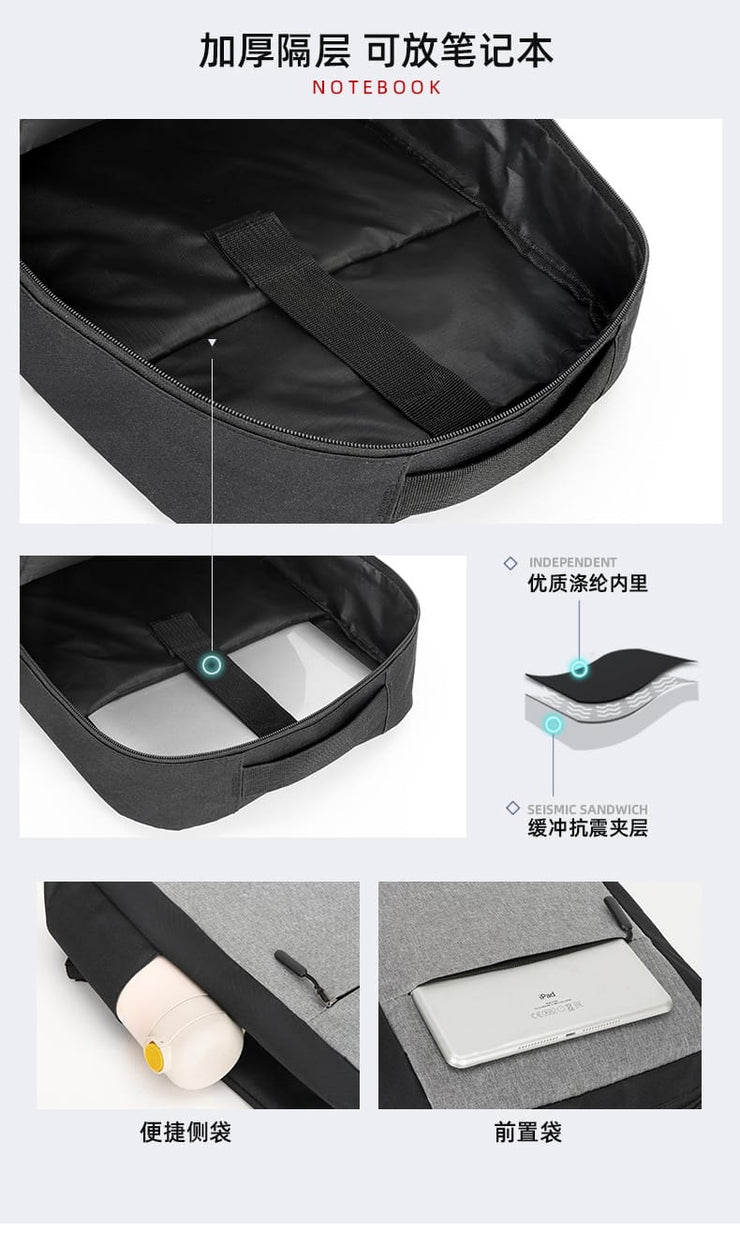 Multifunctional Backpack Large Capacity Waterproof Laptop Backpacks (3pcs)