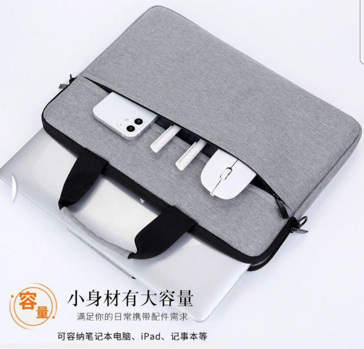 Office Notebook Sleeve Case Travel Computer Handbag Elegant Fashion Luxury (16 Inches)