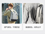 Men's Luxury Backpack with USB Charging Port (3pcs)