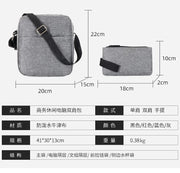 Men's Luxury Backpack with USB Charging Port (3pcs)