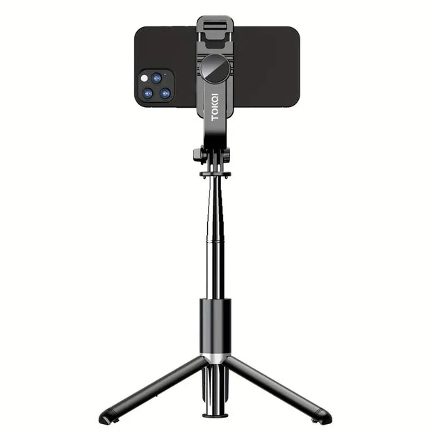 Wireless Cell Phone Selfie Stick Tripod, Bluetooth Remote Control, Phone Holder