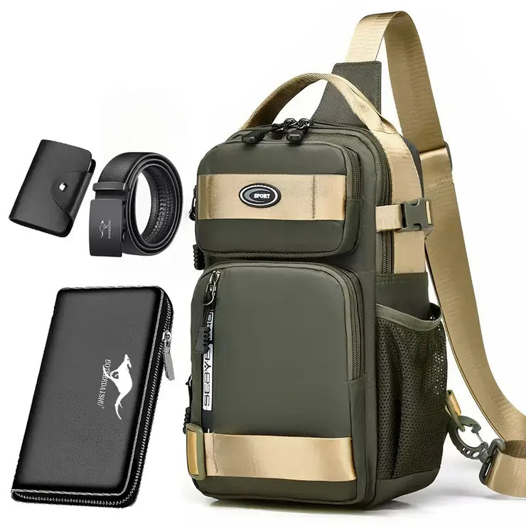 Unisex Fashion Anti-Theft Crossbody Bag - Oxford Material | Perfect for Travel & Everyday Use