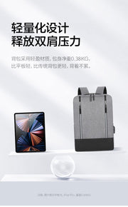 Men's Luxury Backpack with USB Charging Port (3pcs)